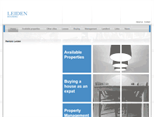 Tablet Screenshot of leiden-housing.nl
